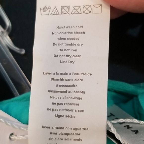 💕TRINA TURK💕 Cabana Plunge One Piece Swimsuit ~ Lagoon Blue 8 NWT - Picture 9 of 13